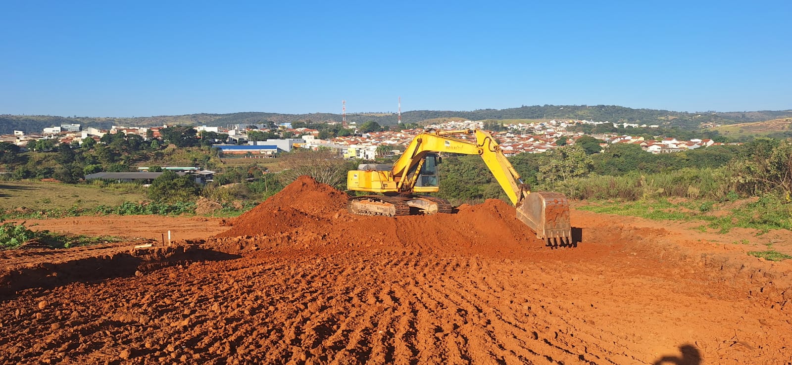 Terraplenagem - escavação e movimentação de terra